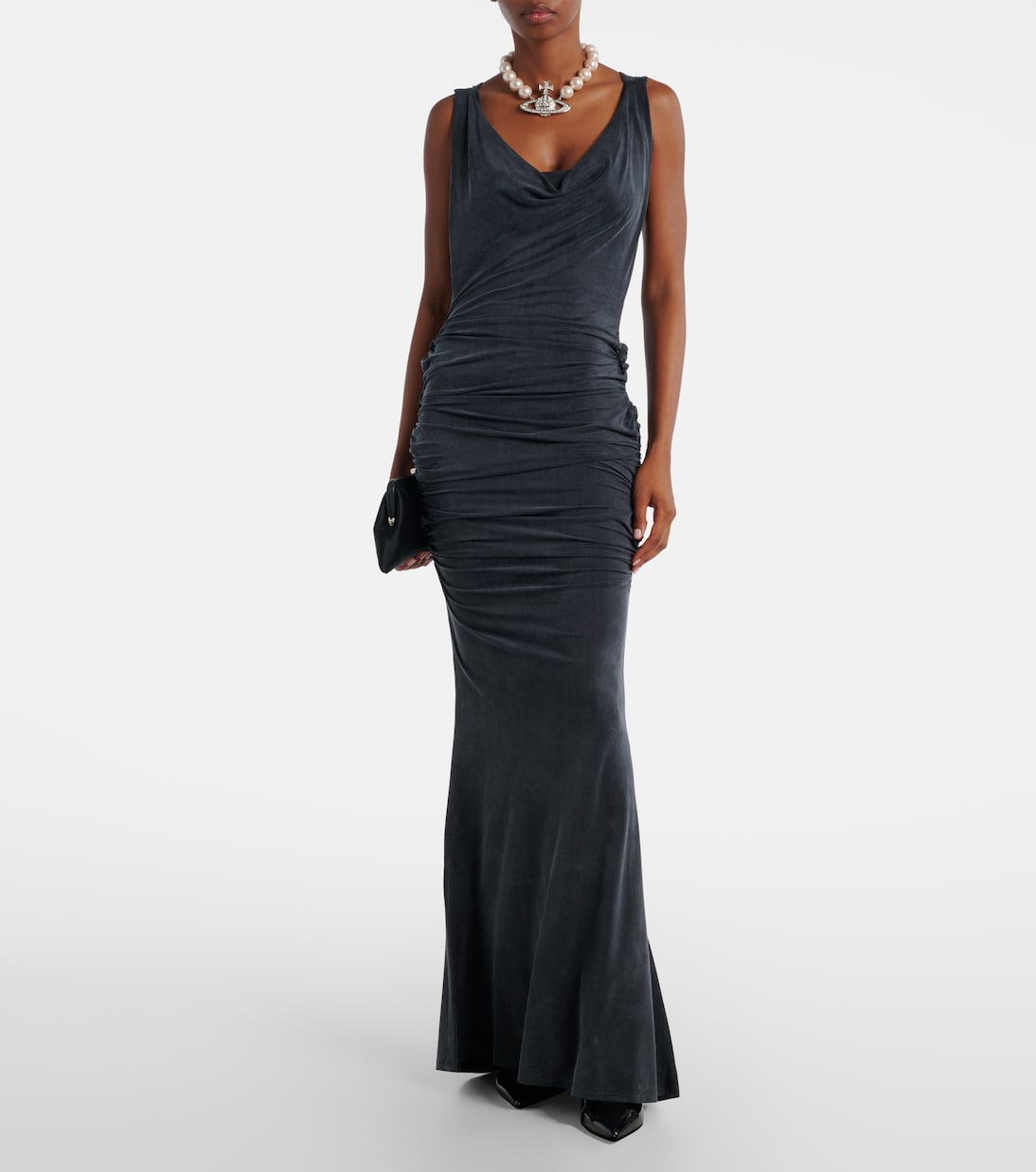Liz draped jersey maxi dress | Vivienne Westwood