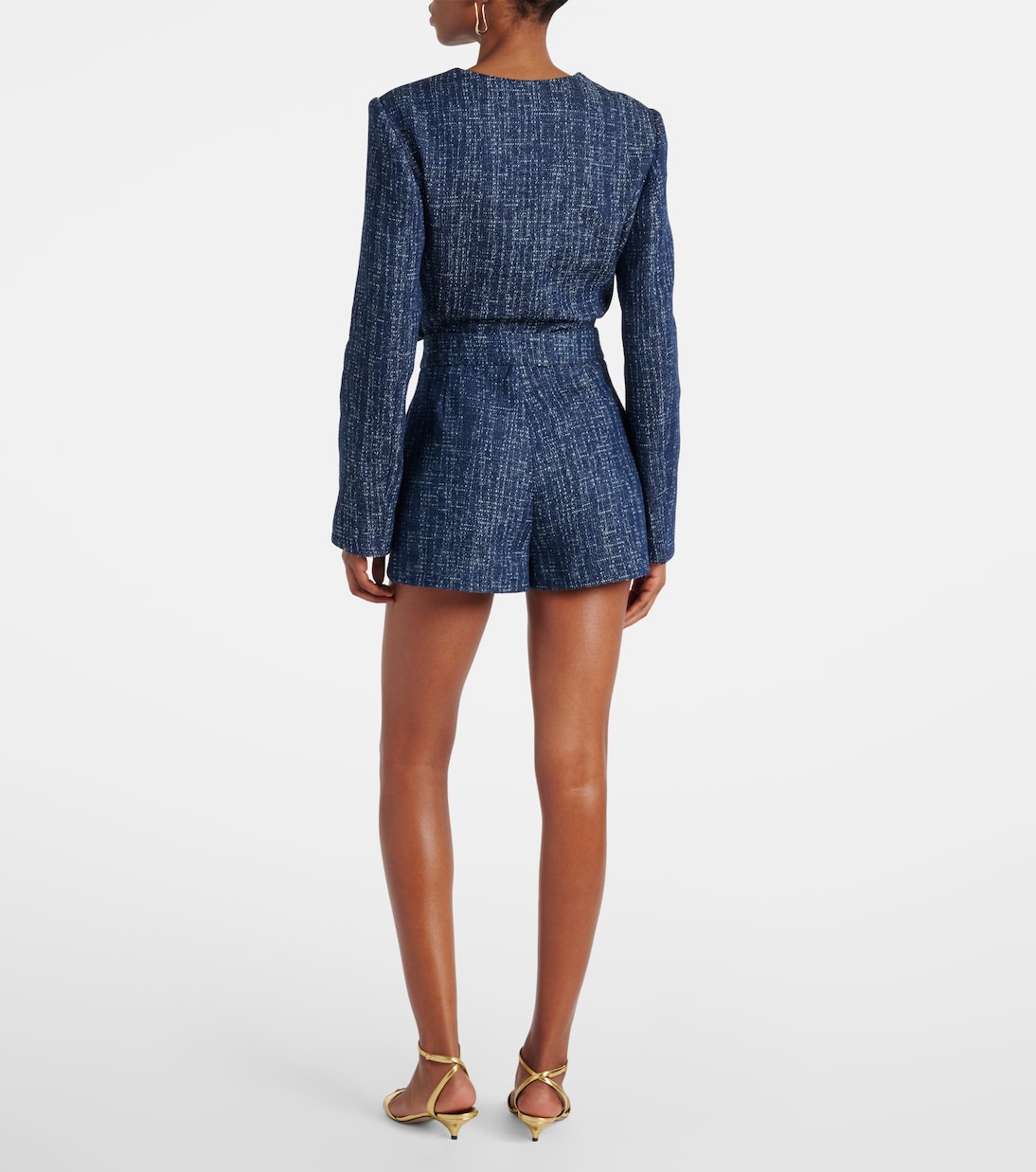 Shorts in tweed di cotone | Frame