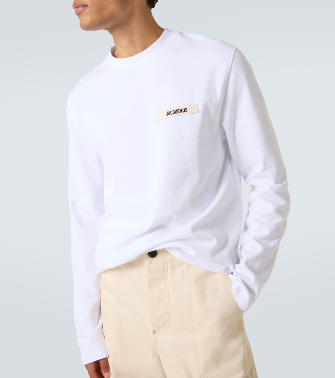 Gros Grain cotton fleece T-shirt | Jacquemus