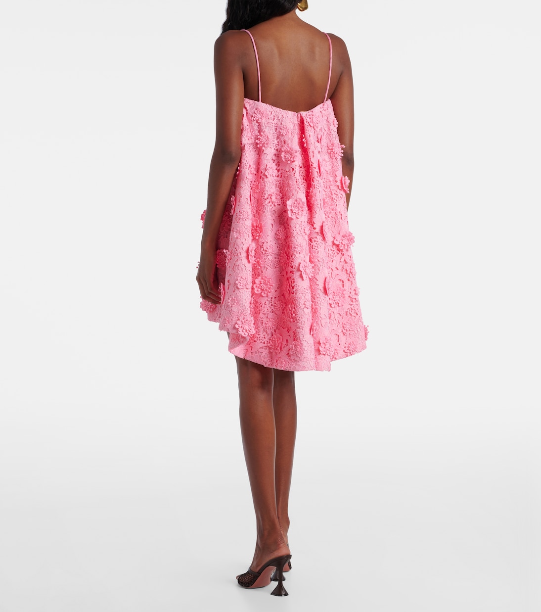 Robe Fifi en dentelle à fleurs | Leo Lin