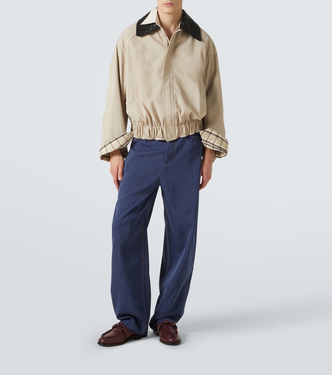 Astaire Knot leather loafers | Bottega Veneta