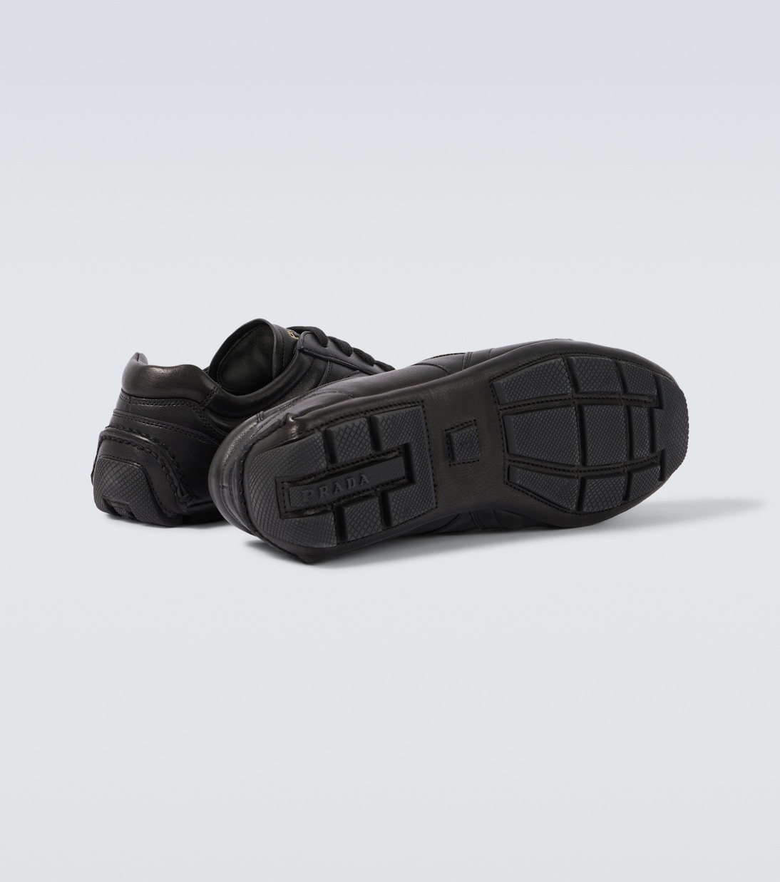 Montecarlo Re-Edition 2005 leather sneakers | Prada