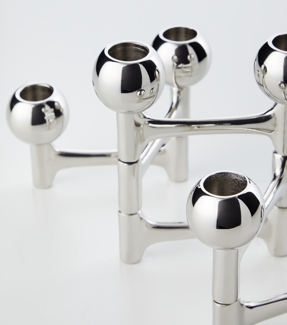 Round metal candle holder | Polspotten