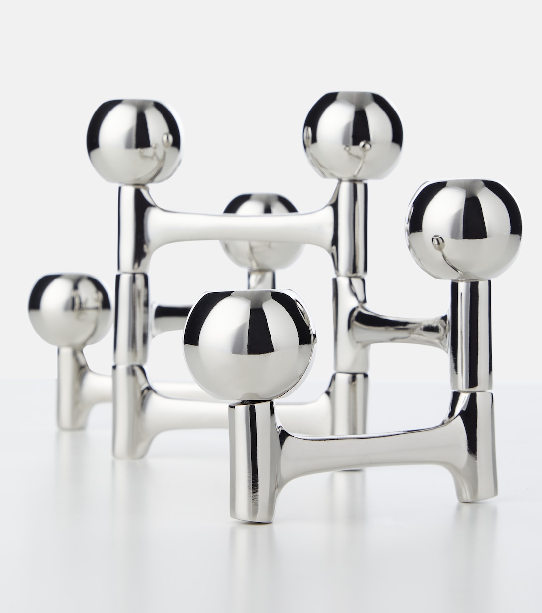 Round metal candle holder | Polspotten