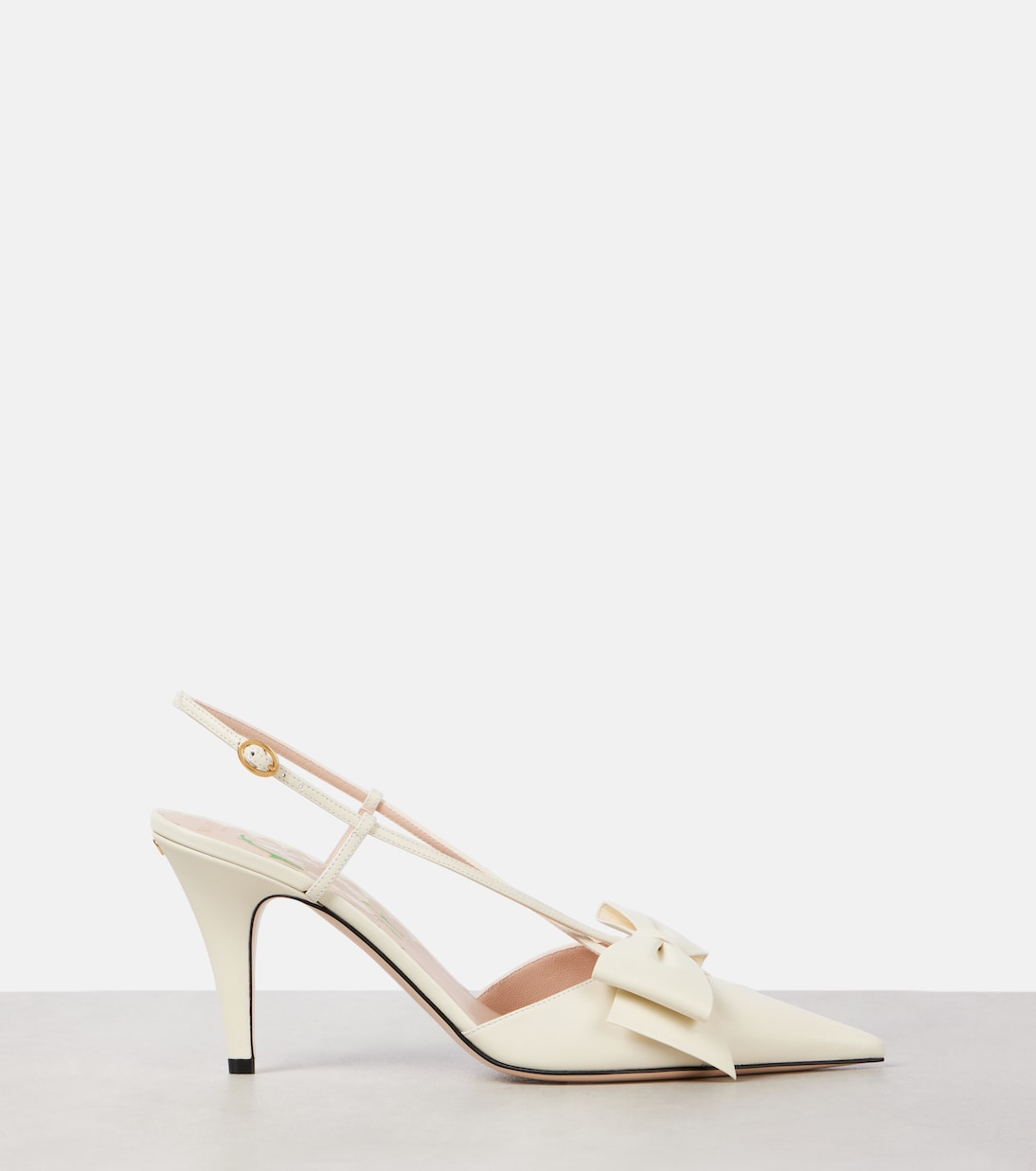 Bowow 85 leather slingback pumps | Valentino Garavani