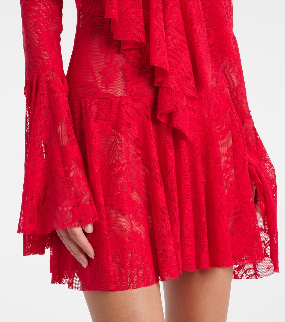 Robe en dentelle | Norma Kamali