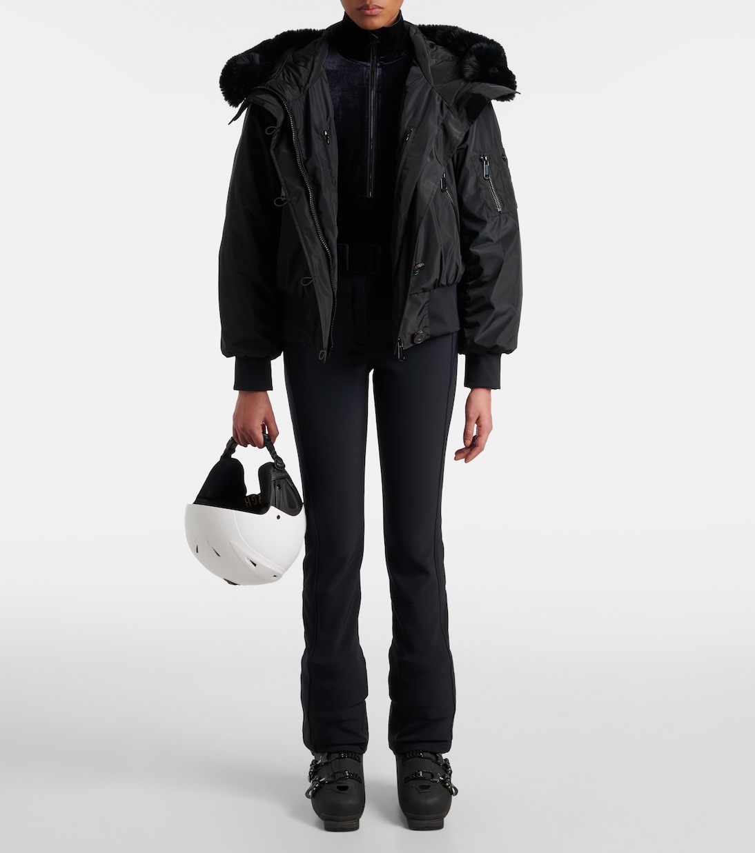 Top de esquí Radient de cremallera parcial | Goldbergh