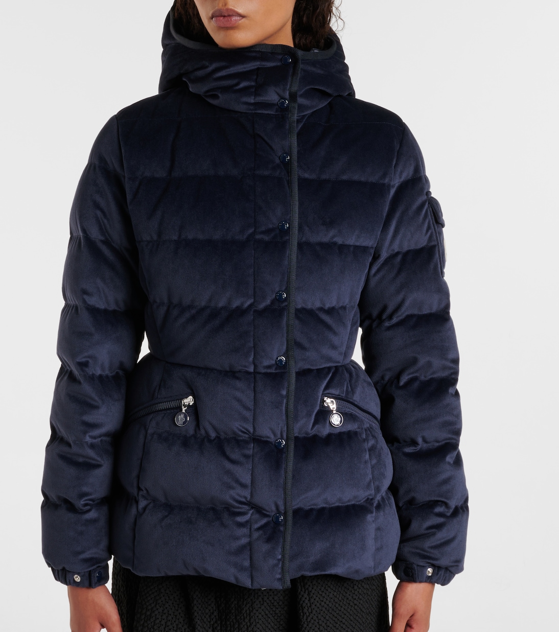 Barante velour twill down jacket | Moncler