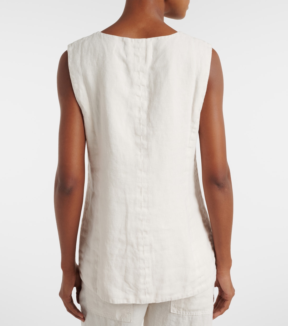 Weste Acie aus Leinen | Velvet