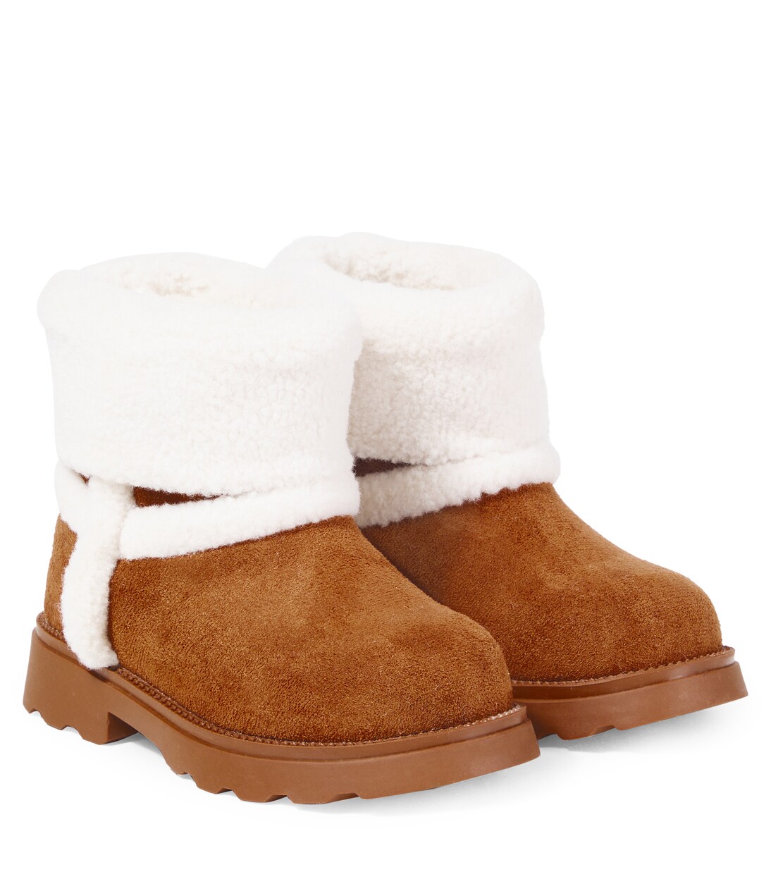 Shearling-lined ankle boots | Monnalisa