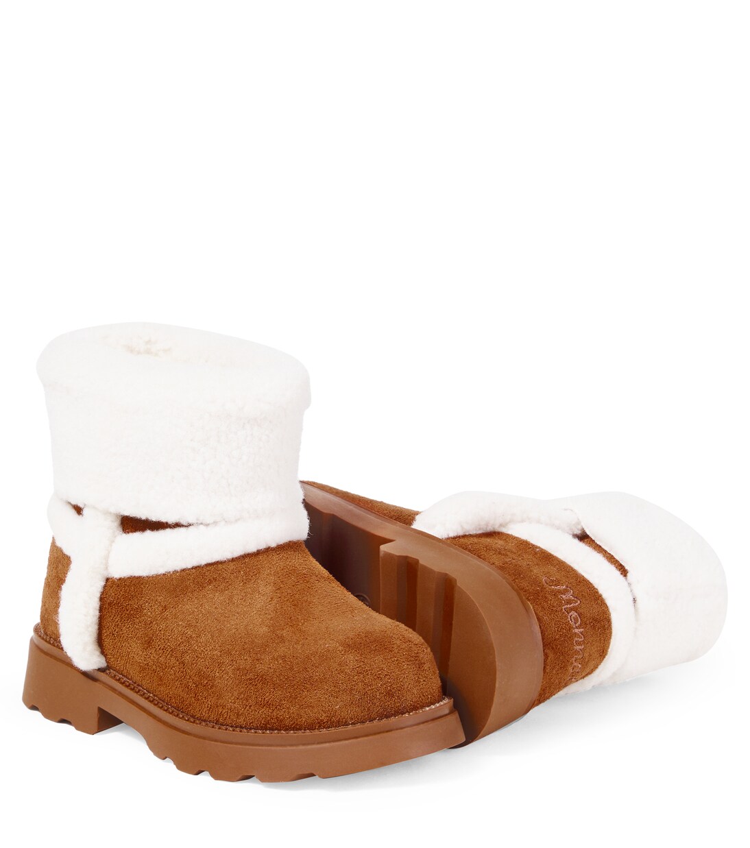 Shearling-lined ankle boots | Monnalisa