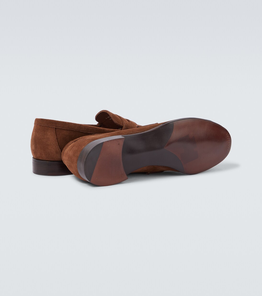 Loafers Cannes aus Veloursleder | George Cleverley
