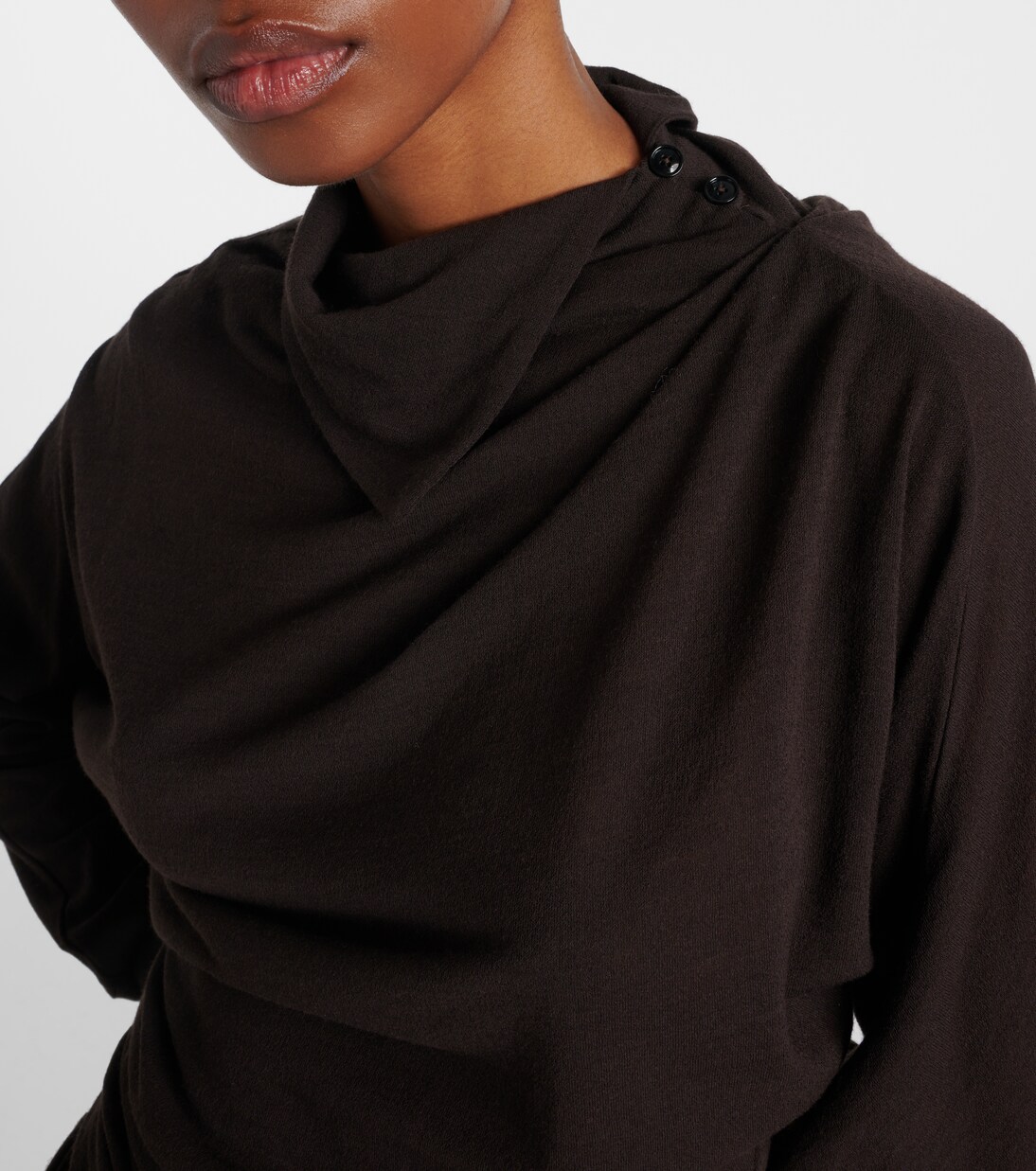 Golda gathered jersey top | Proenza Schouler