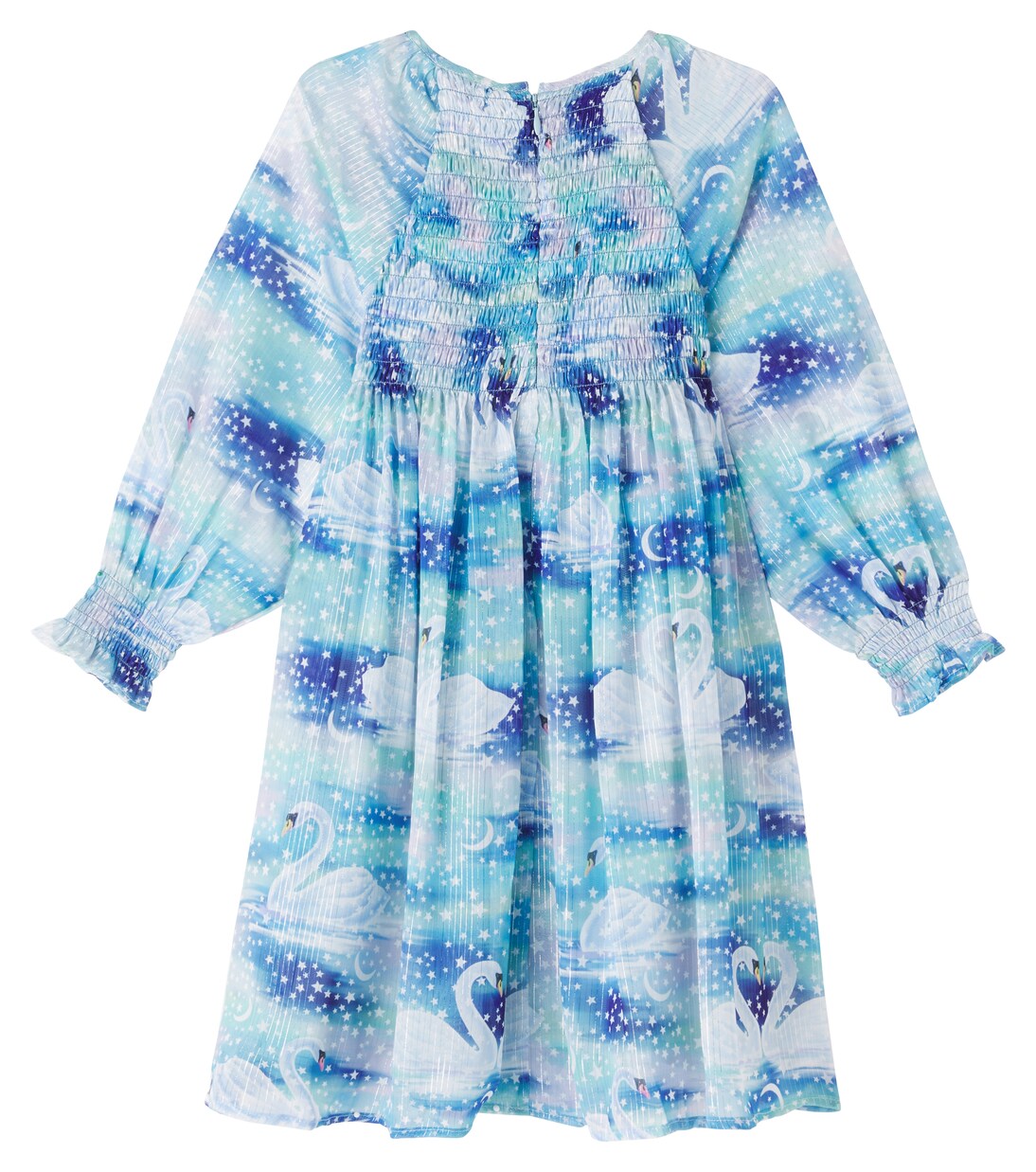 Printed shirred dress | Stella McCartney Kids
