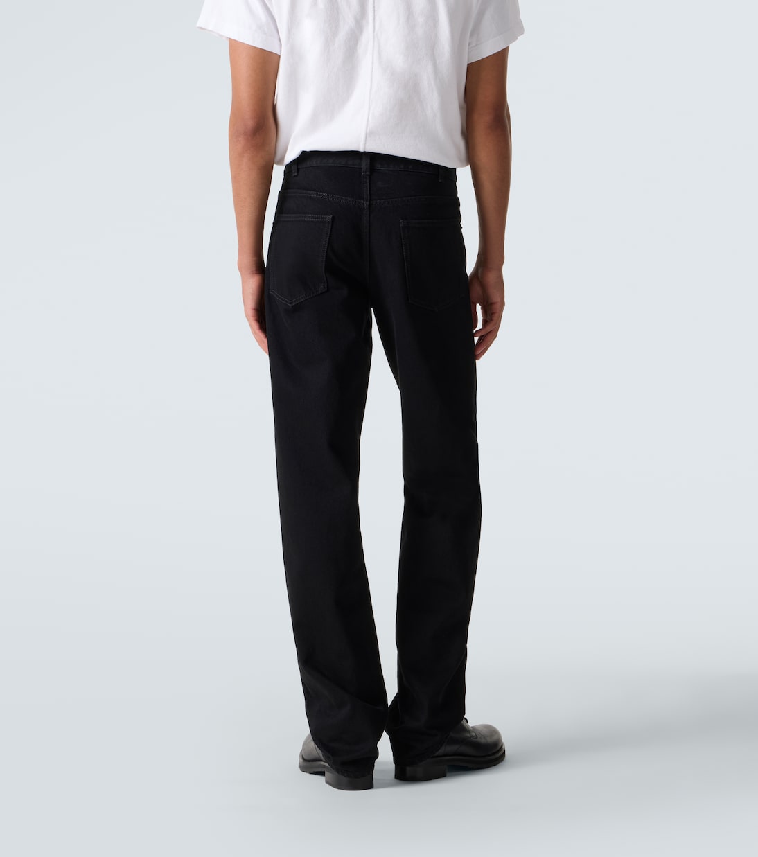 Jeans rectos Vasil de tiro alto | The Row