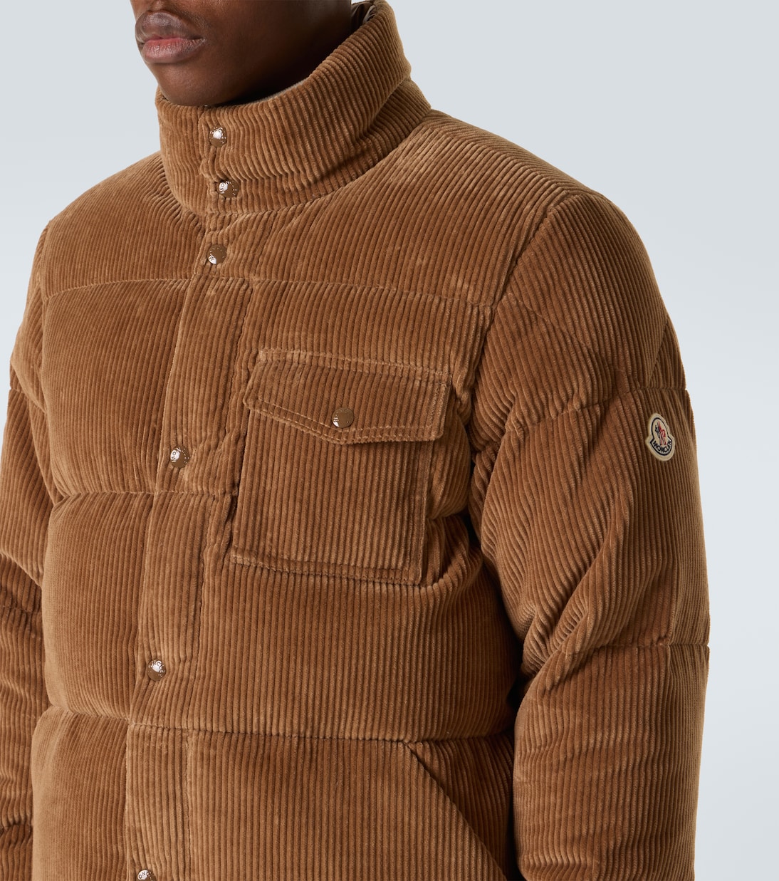 Serrant cotton corduroy down jacket | Moncler
