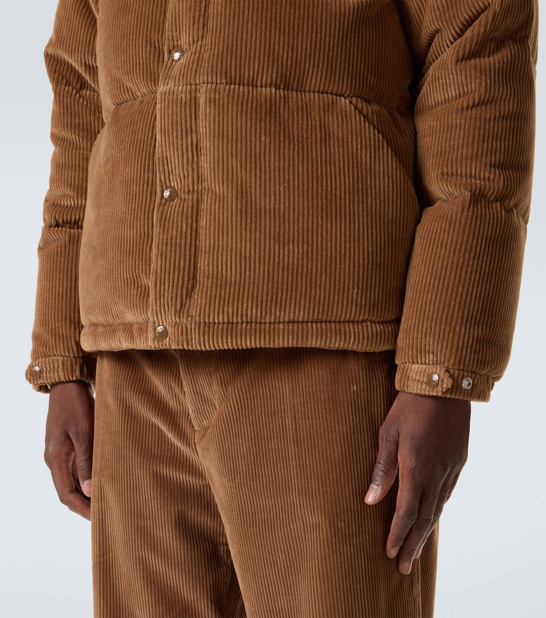 Serrant cotton corduroy down jacket | Moncler