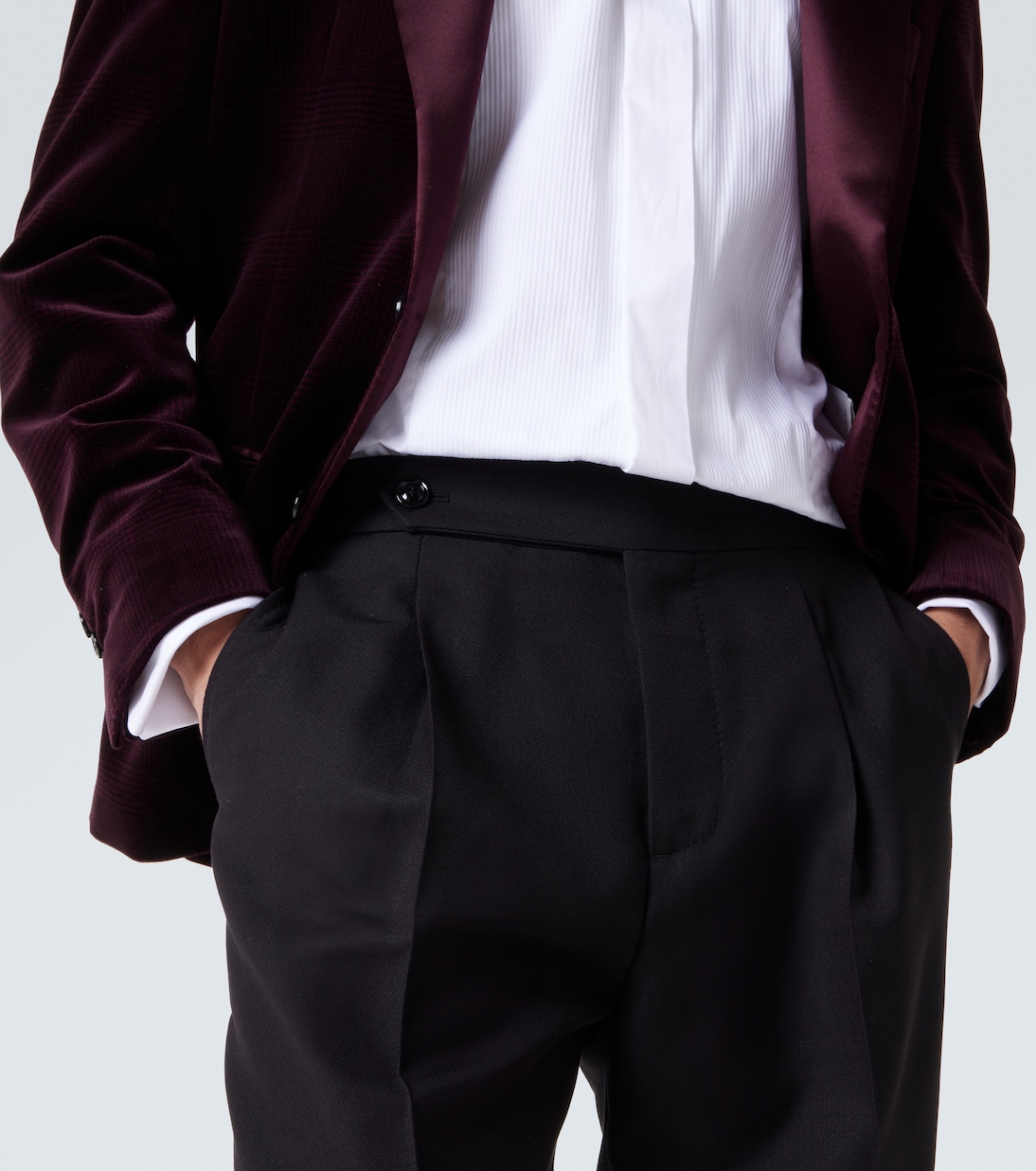 Silk, wool, and mohair suit pants | Brunello Cucinelli