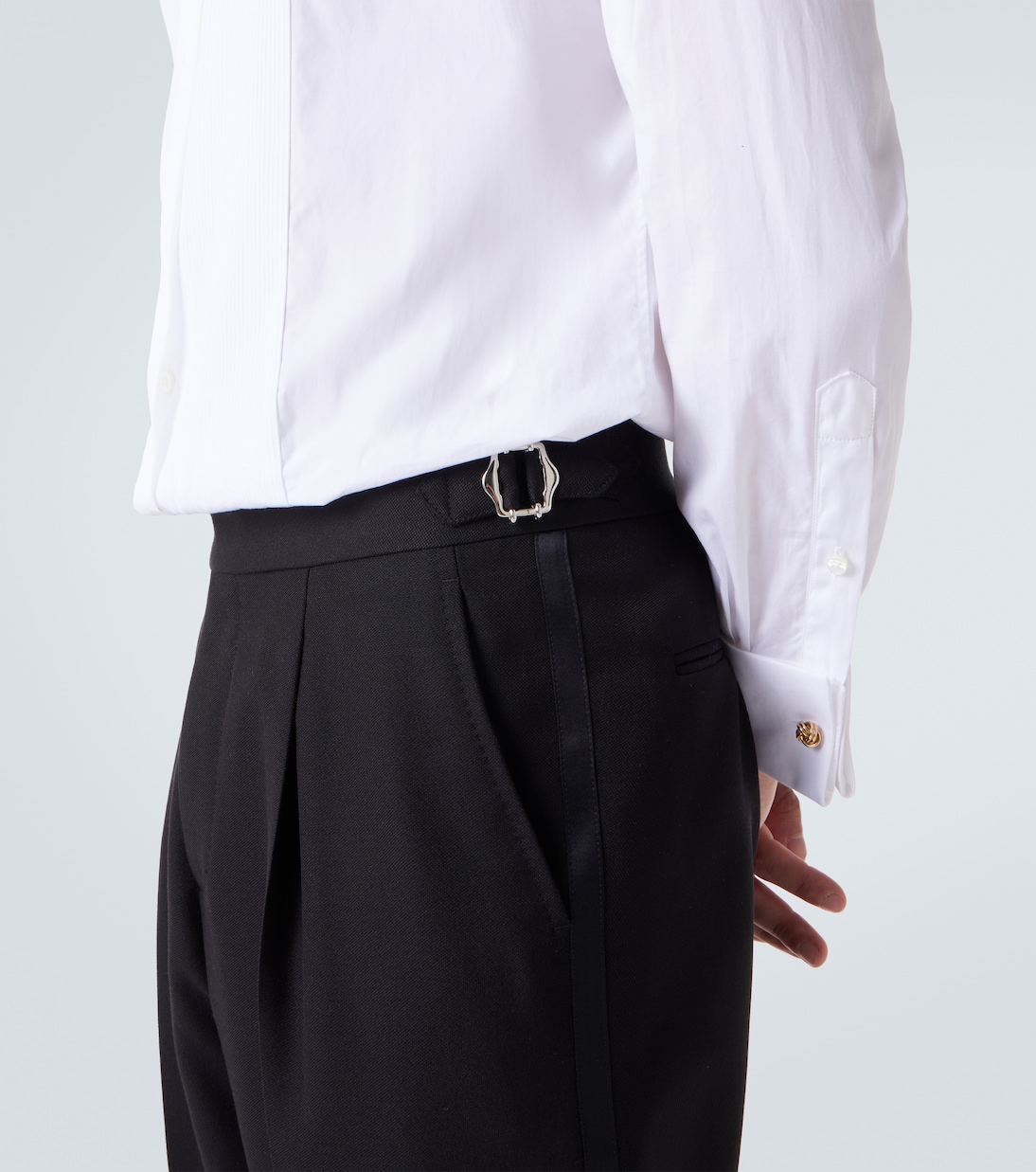 Silk, wool, and mohair suit pants | Brunello Cucinelli