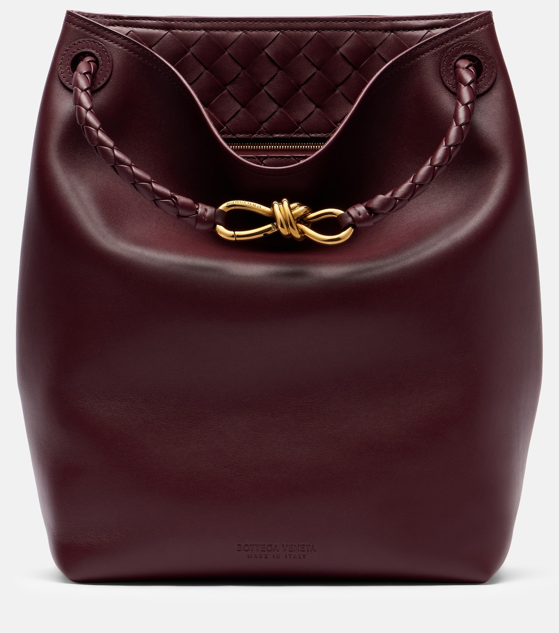 Sac seau Andiamo Small en cuir | Bottega Veneta