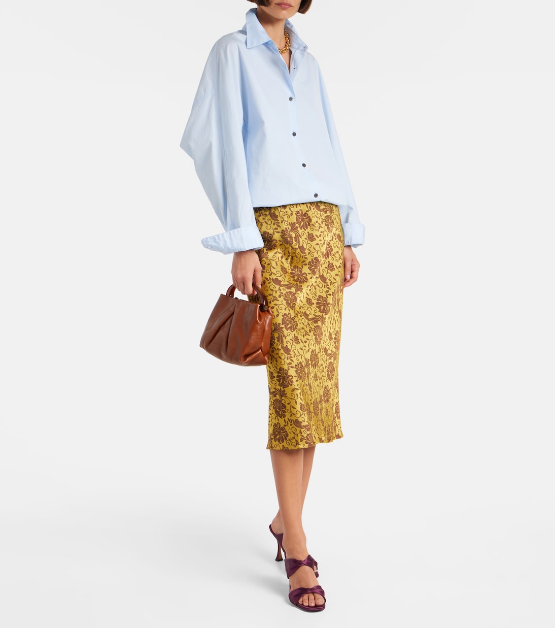 Twist 95 satin mules | Aquazzura