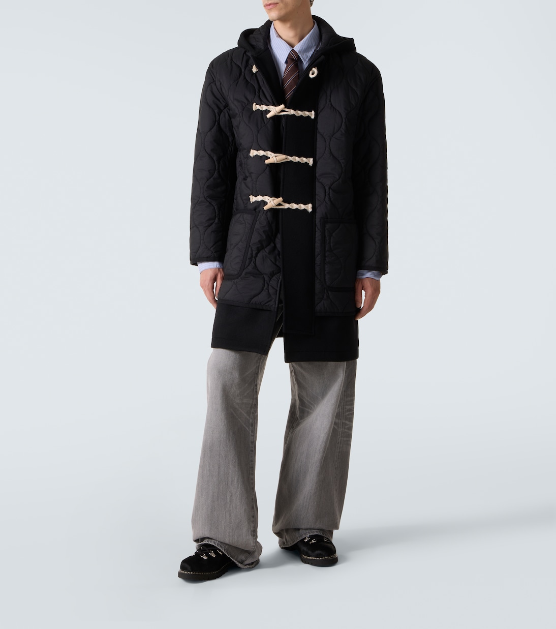 Schnürstiefel Paraboot aus Kalbshaar | Junya Watanabe