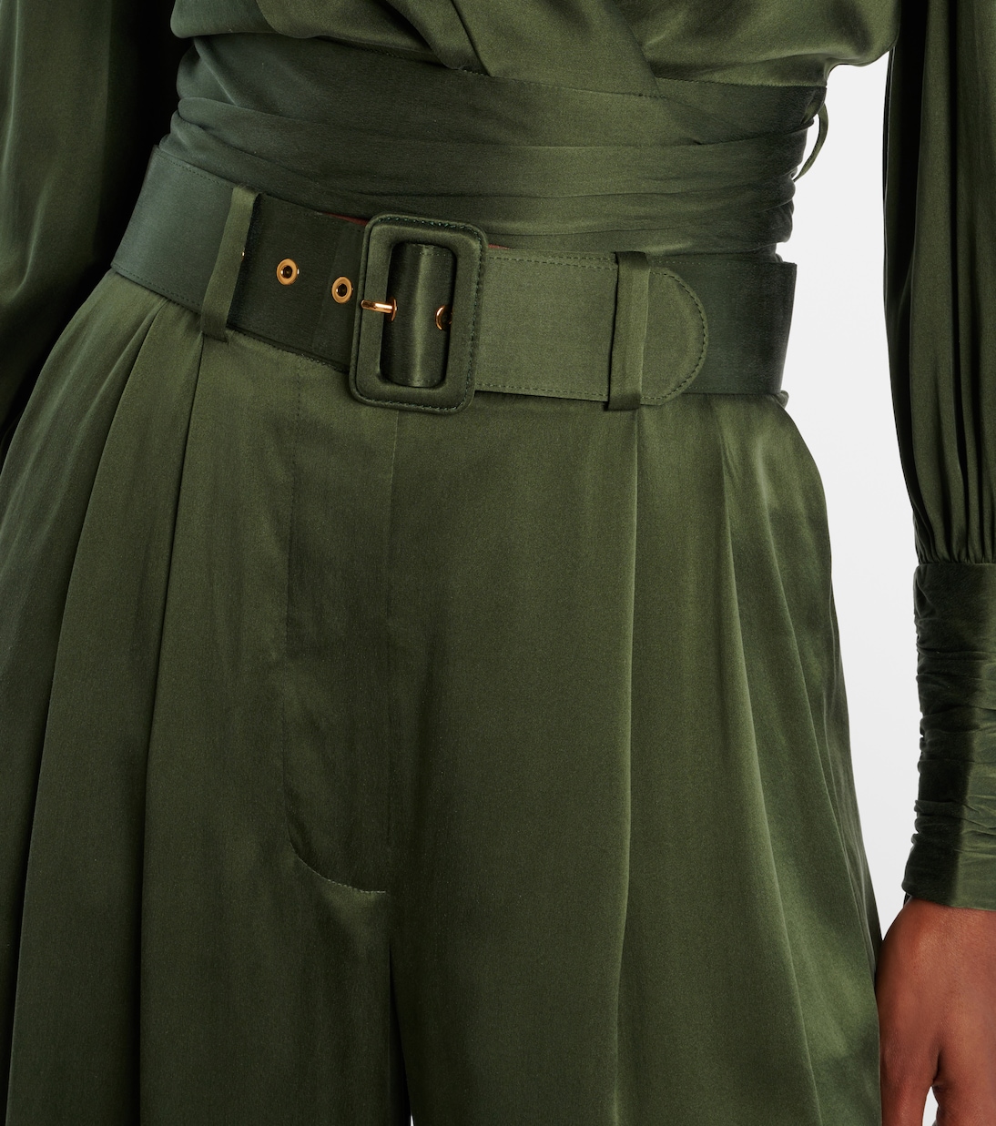 Weite Hose aus Seide | Zimmermann