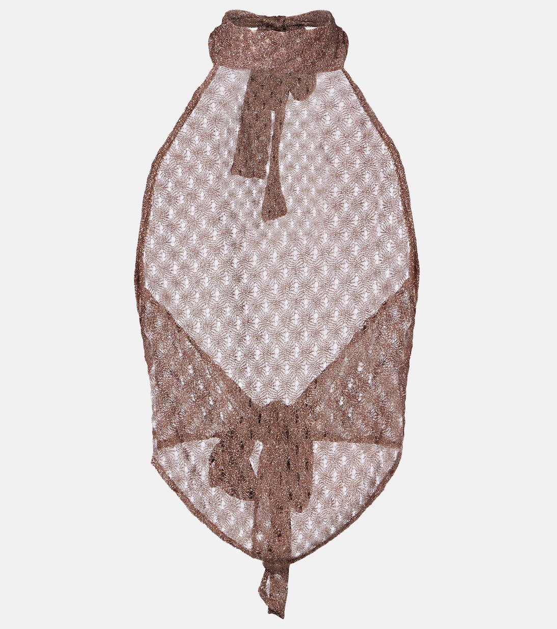 Top aus Häkelstrick | Missoni