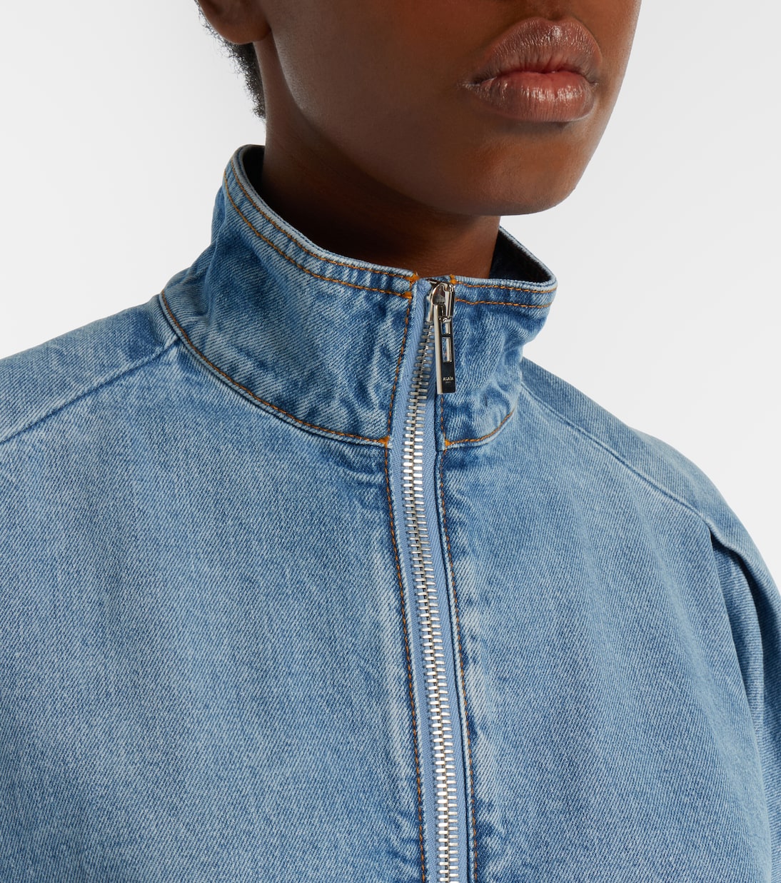 Denim blouson jacket | Alaïa