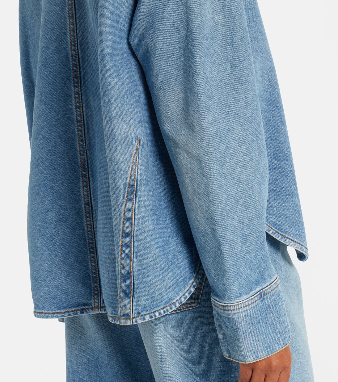 Denim blouson jacket | Alaïa