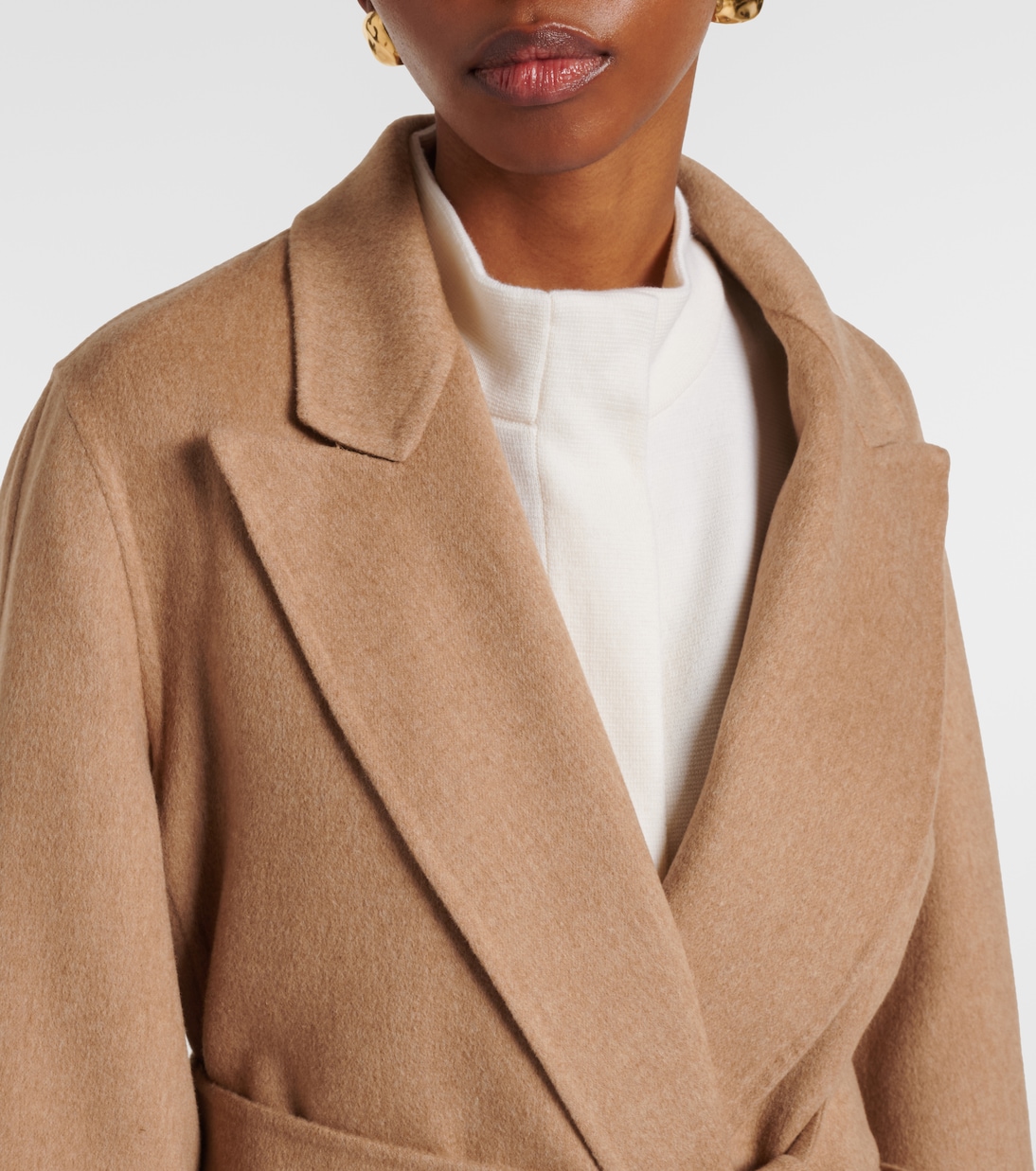Belted camel hair coat | Max Mara
