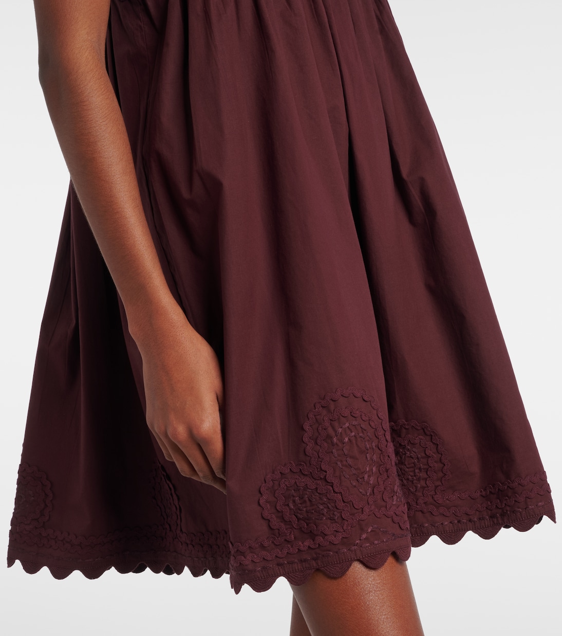 Minikleid aus Baumwollpopeline | Juliet Dunn