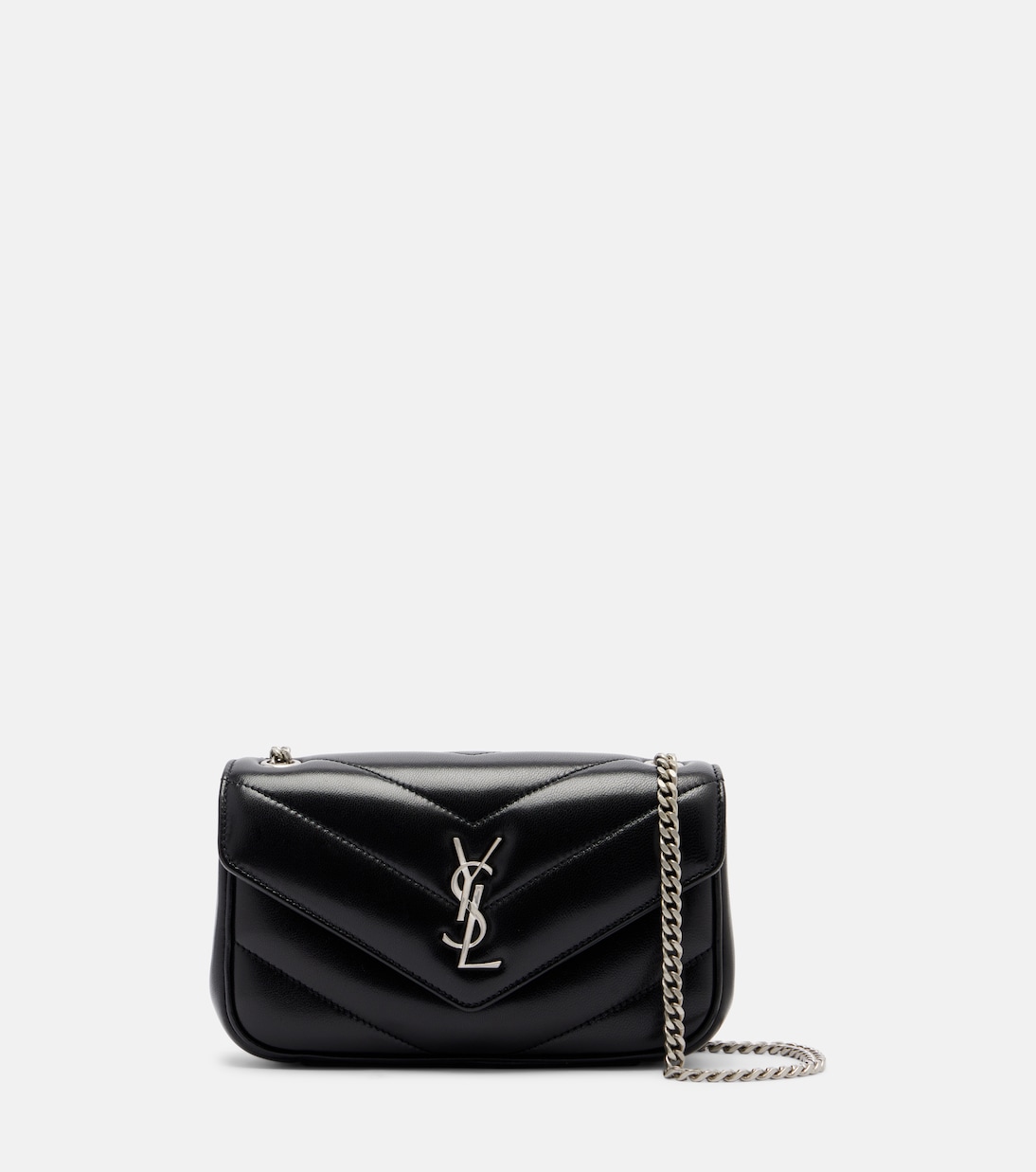 Loulou Mini leather crossbody bag | Saint Laurent