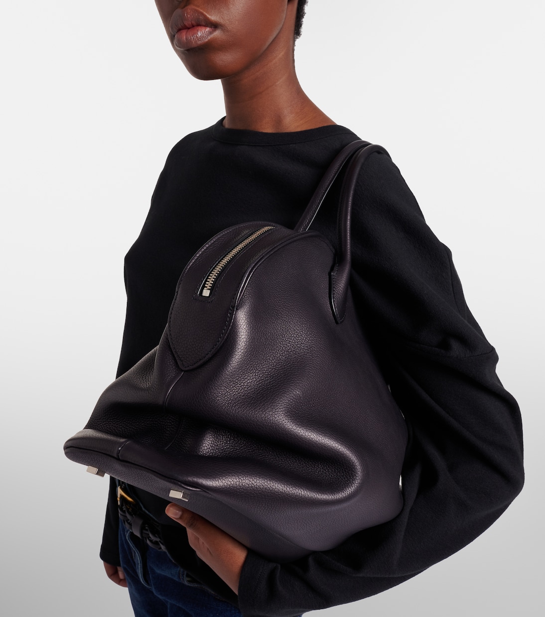 Tote Bag Agnes 16 aus Leder | The Row