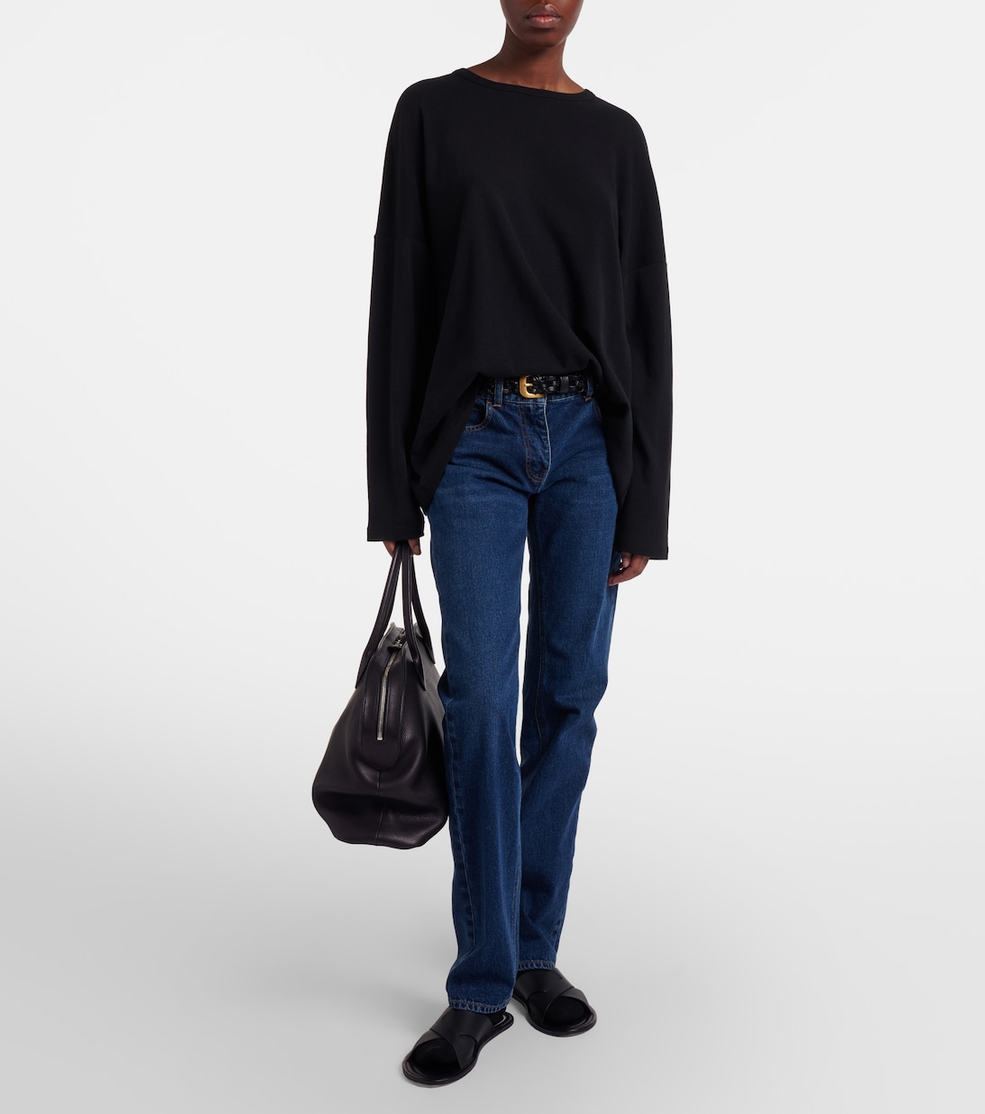 Tote Bag Agnes 16 aus Leder | The Row
