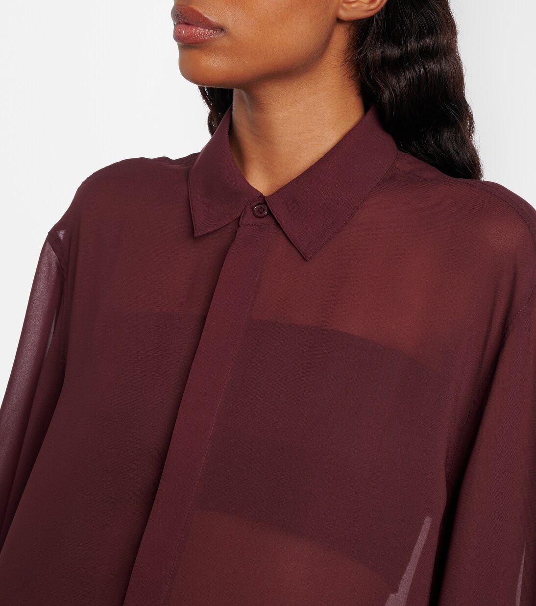 Verlin chiffon shirt | The Frankie Shop