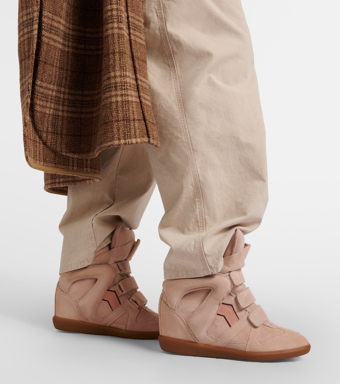 High-Top Sneakers Bekett aus Veloursleder | Isabel Marant