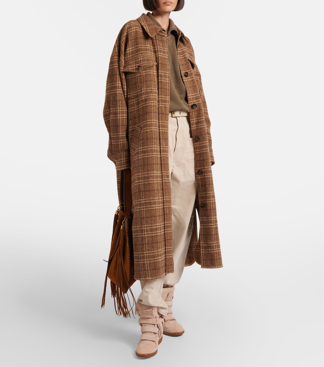 High-Top Sneakers Bekett aus Veloursleder | Isabel Marant