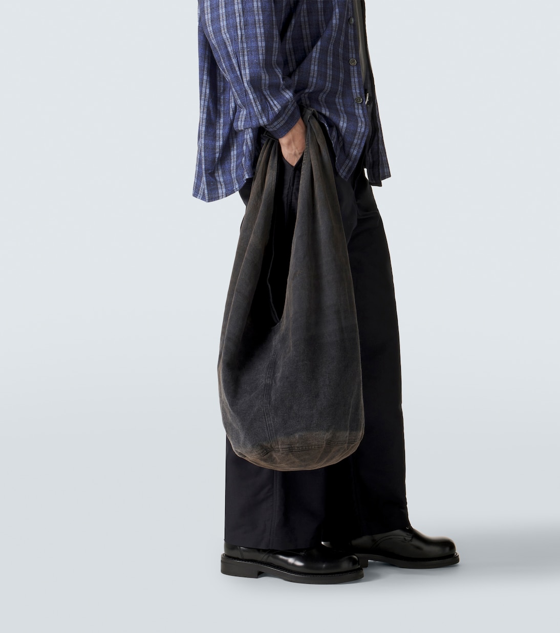 Drip denim shoulder bag | Our Legacy