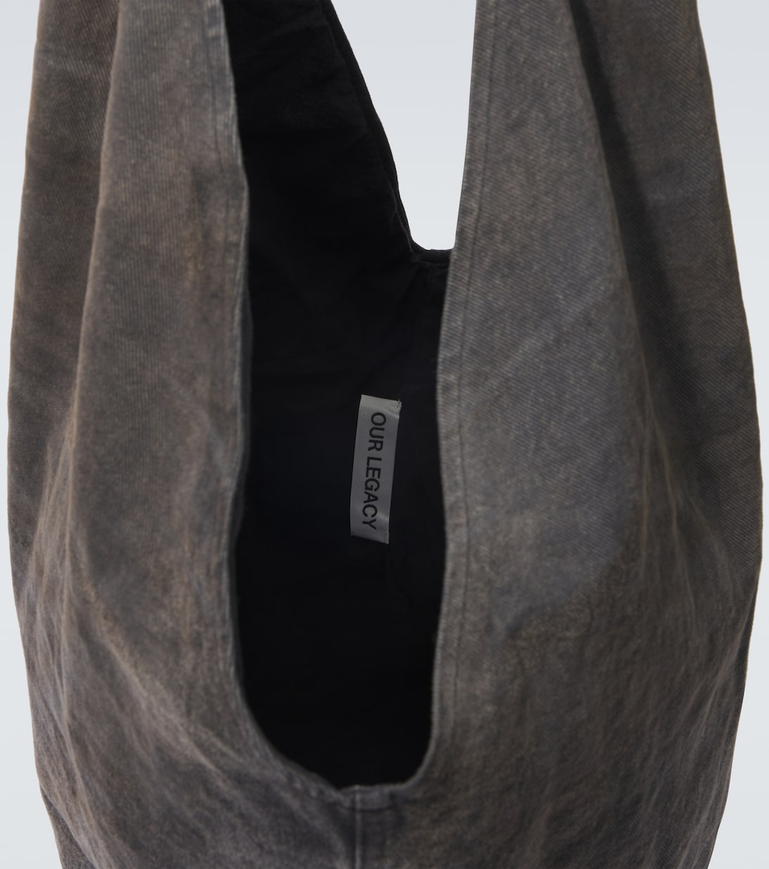 Drip denim shoulder bag | Our Legacy