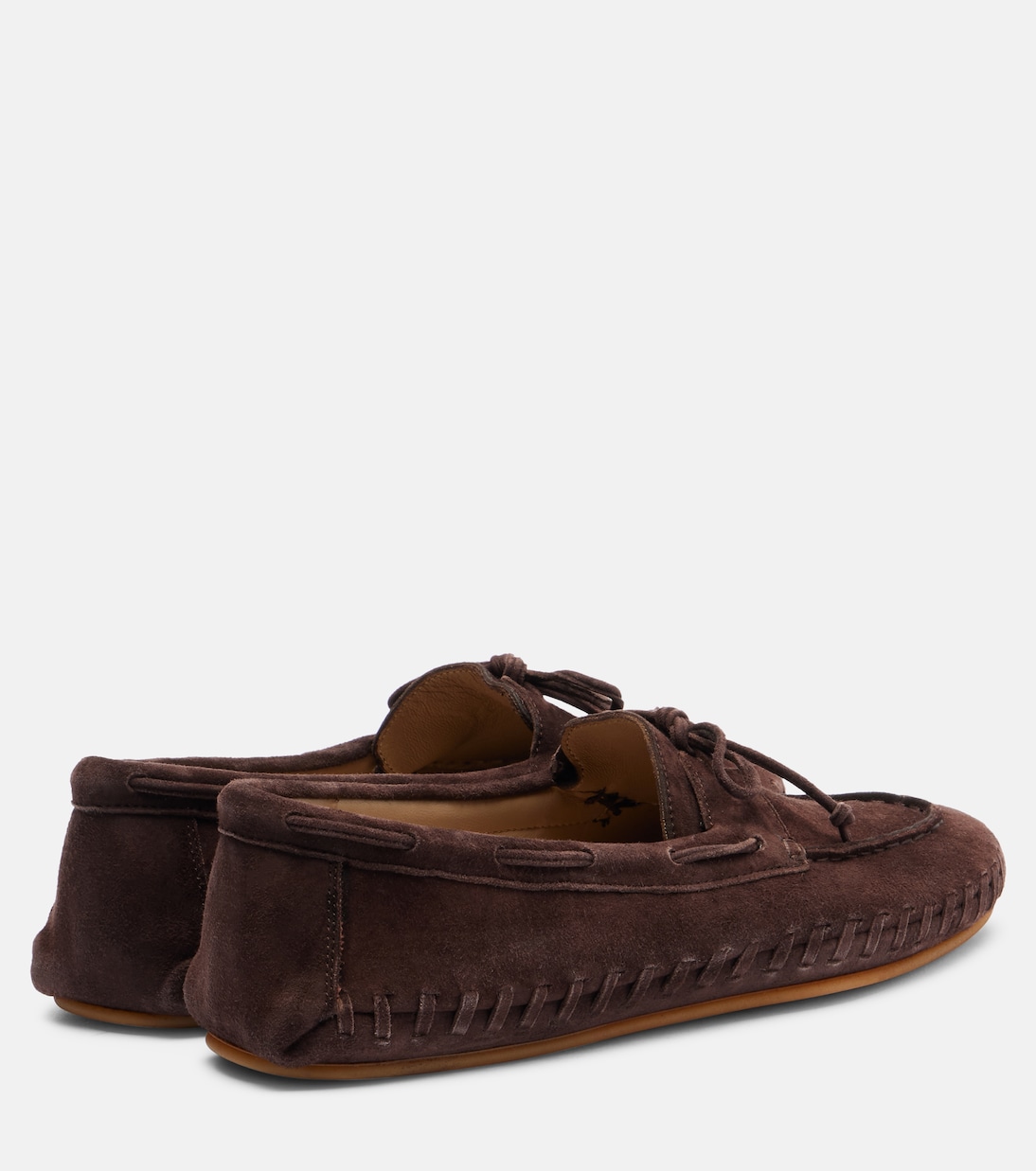 Driver embroidered suede loafers | Le Monde Béryl