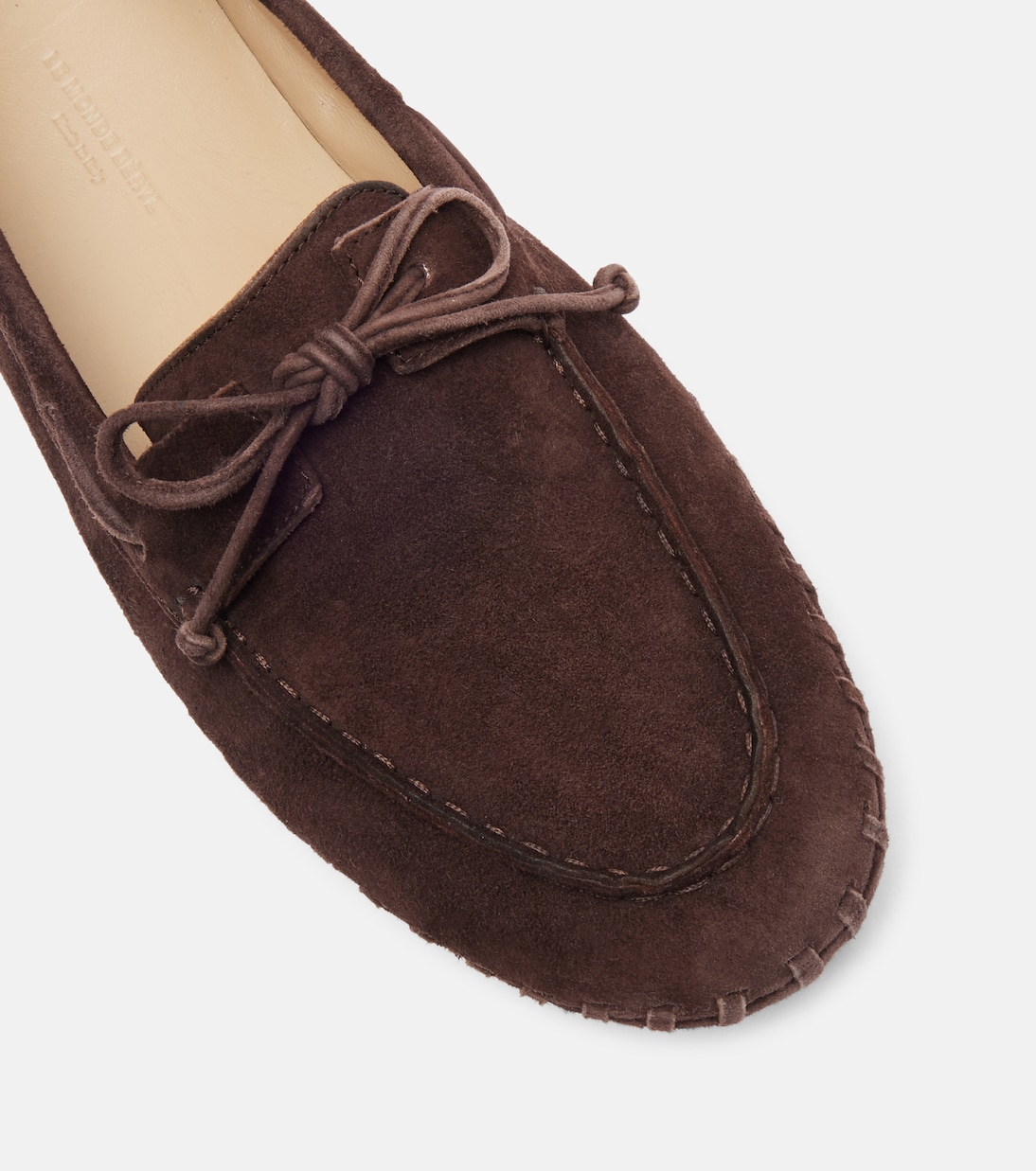Driver embroidered suede loafers | Le Monde Béryl