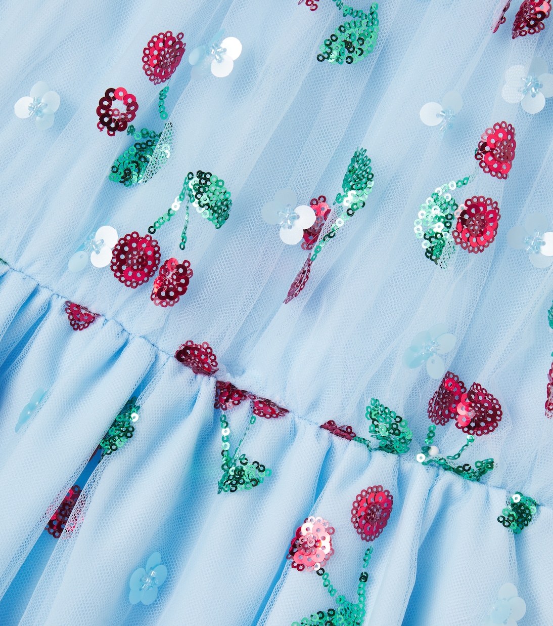 Abito in tulle con paillettes | Self-Portrait Kids