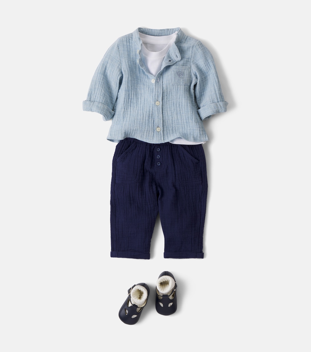 Baby Set aus Hemd und Hose | Tartine et Chocolat