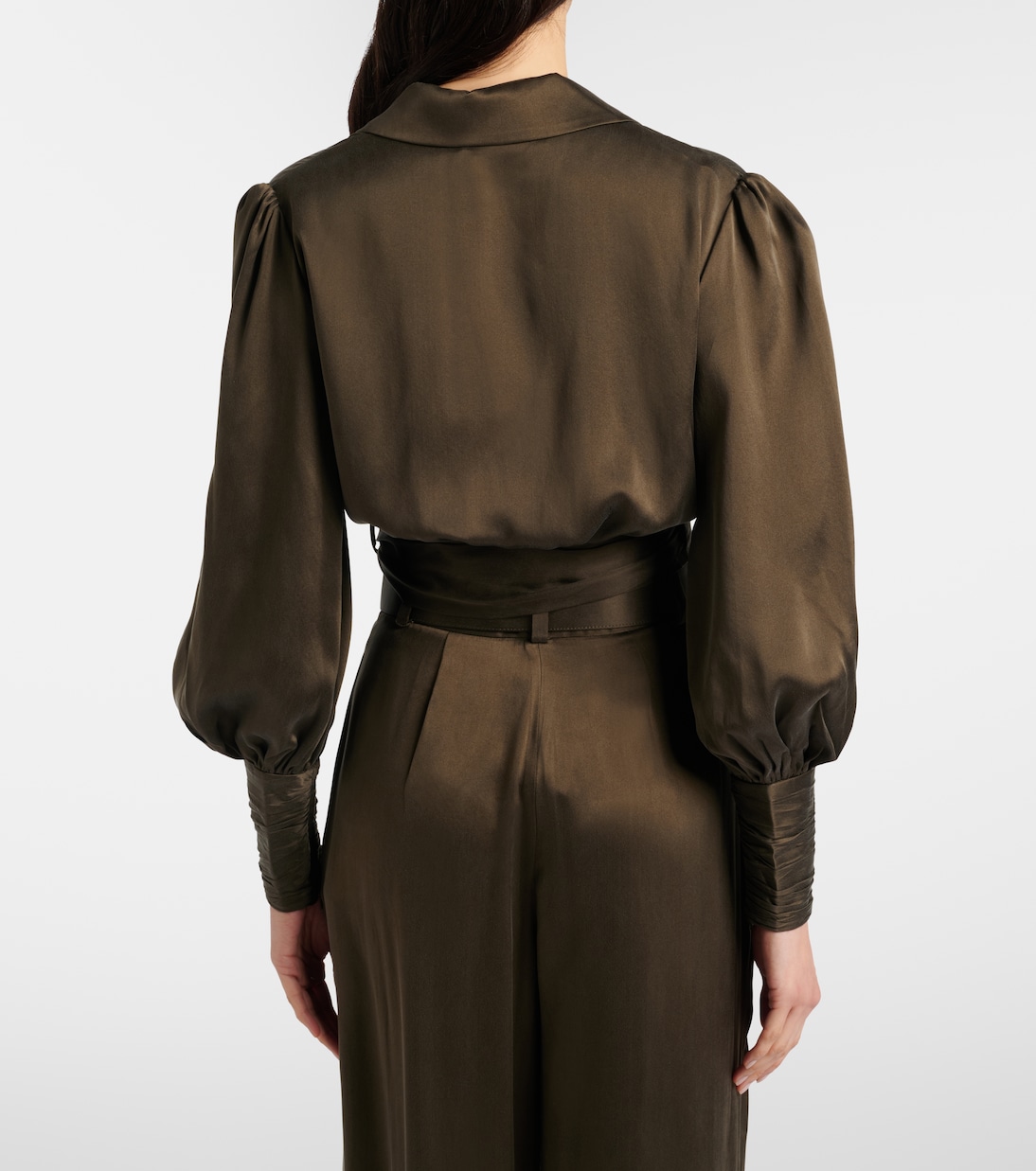 Silk wrap top | Zimmermann