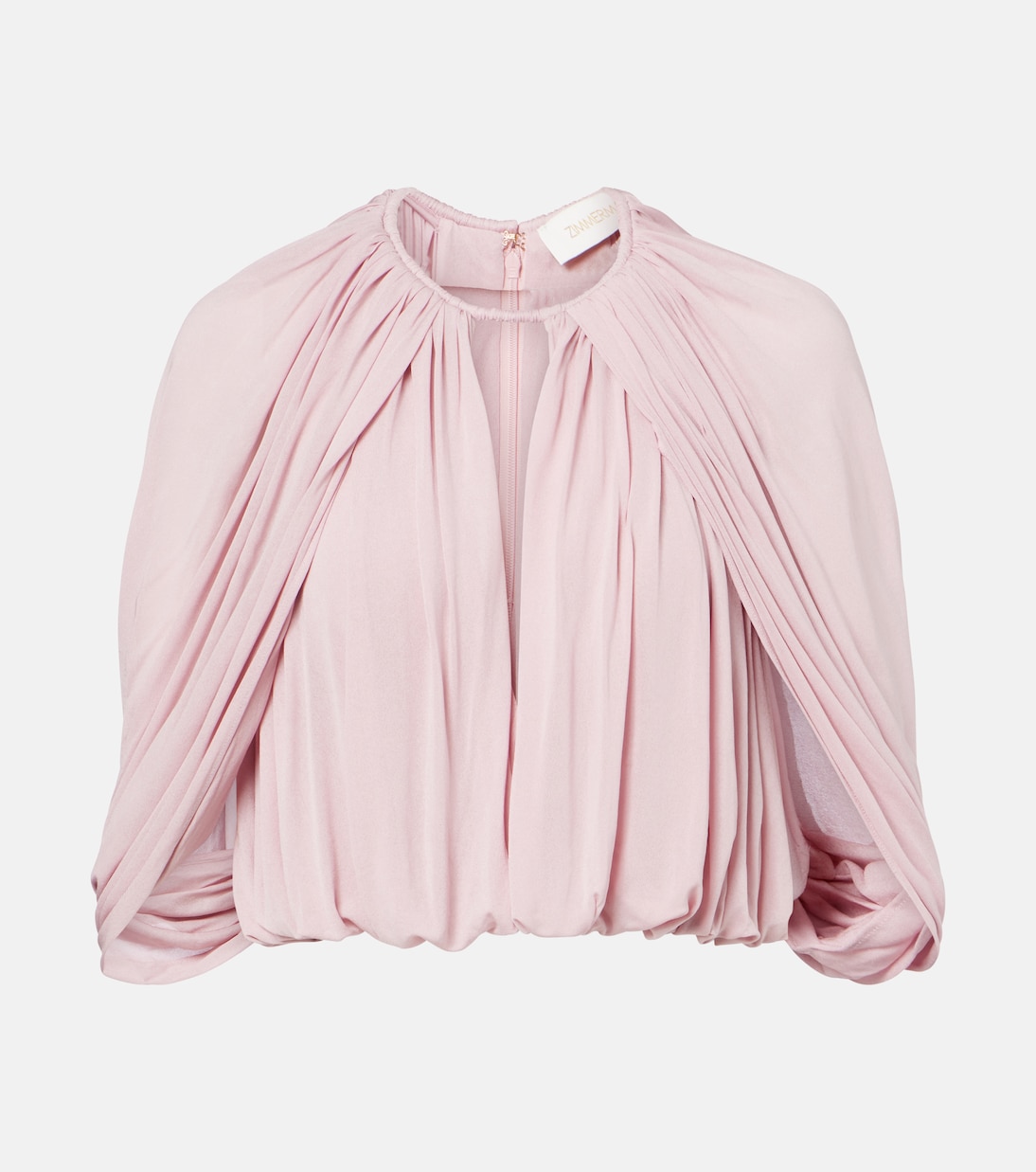 Alchemy caped draped blouse | Zimmermann