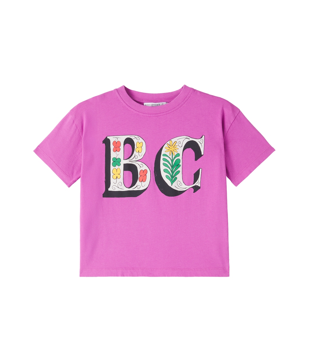 T-shirt Spring Letters en coton | Bobo Choses