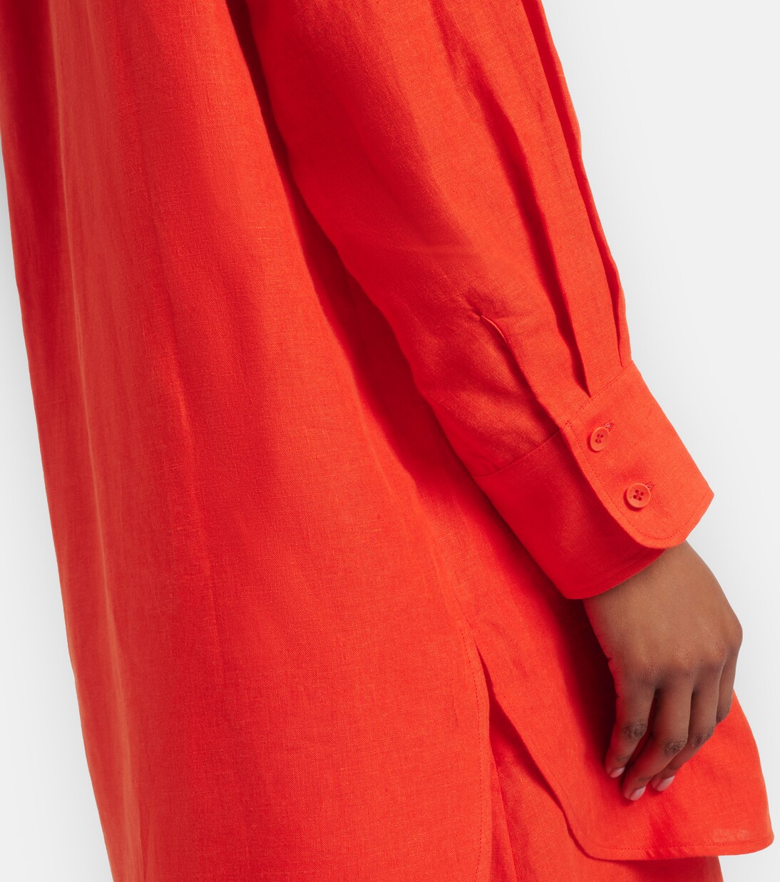 Mignonnette大廓形亚麻衬衫 | Eres