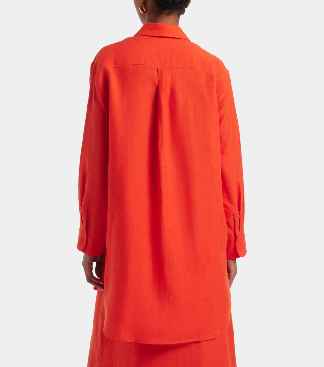 Mignonnette大廓形亚麻衬衫 | Eres