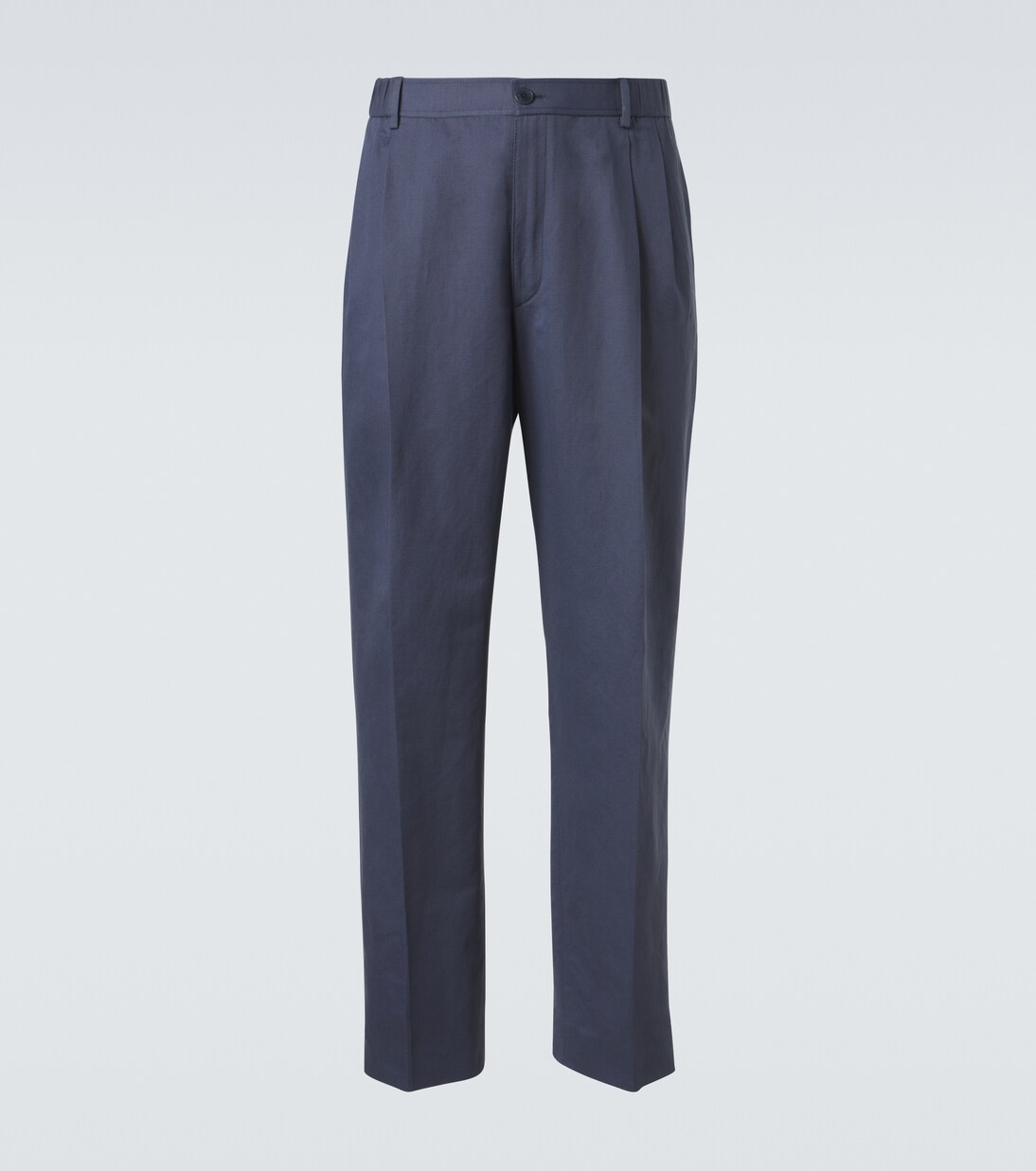 Linen and cotton straight pants | Brioni